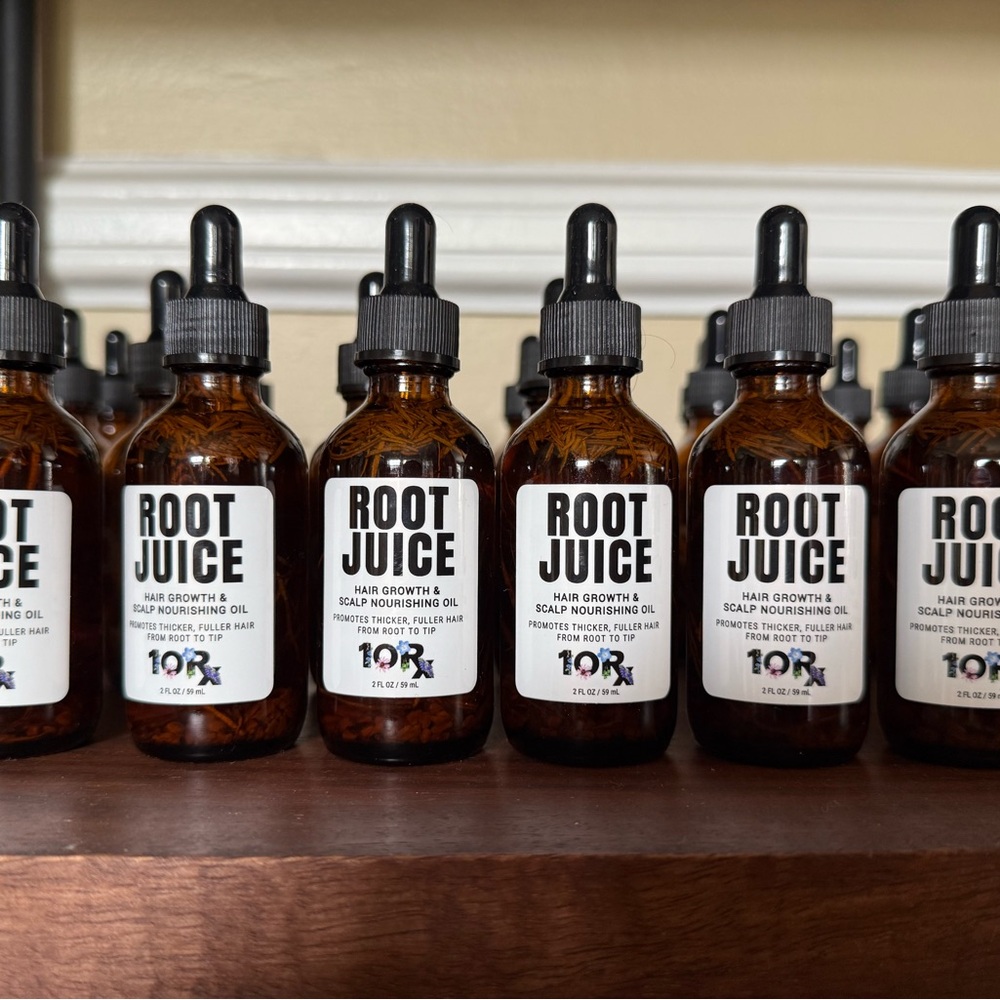 ROOT JUICE by 10Rx Botanicals - Hair Growth + Scalp Nourishing Oil - (2oz)